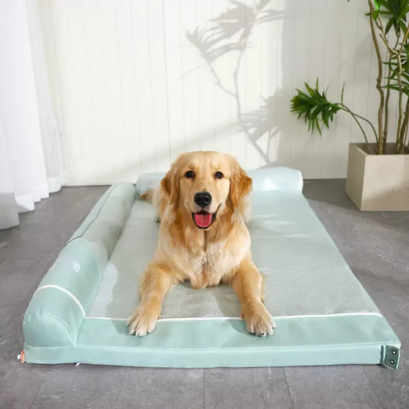 Summer Sleeping Square Foam Padded Padded Cozy Cat Bed Warm Pet Dog Calming Pet Sofa Bed