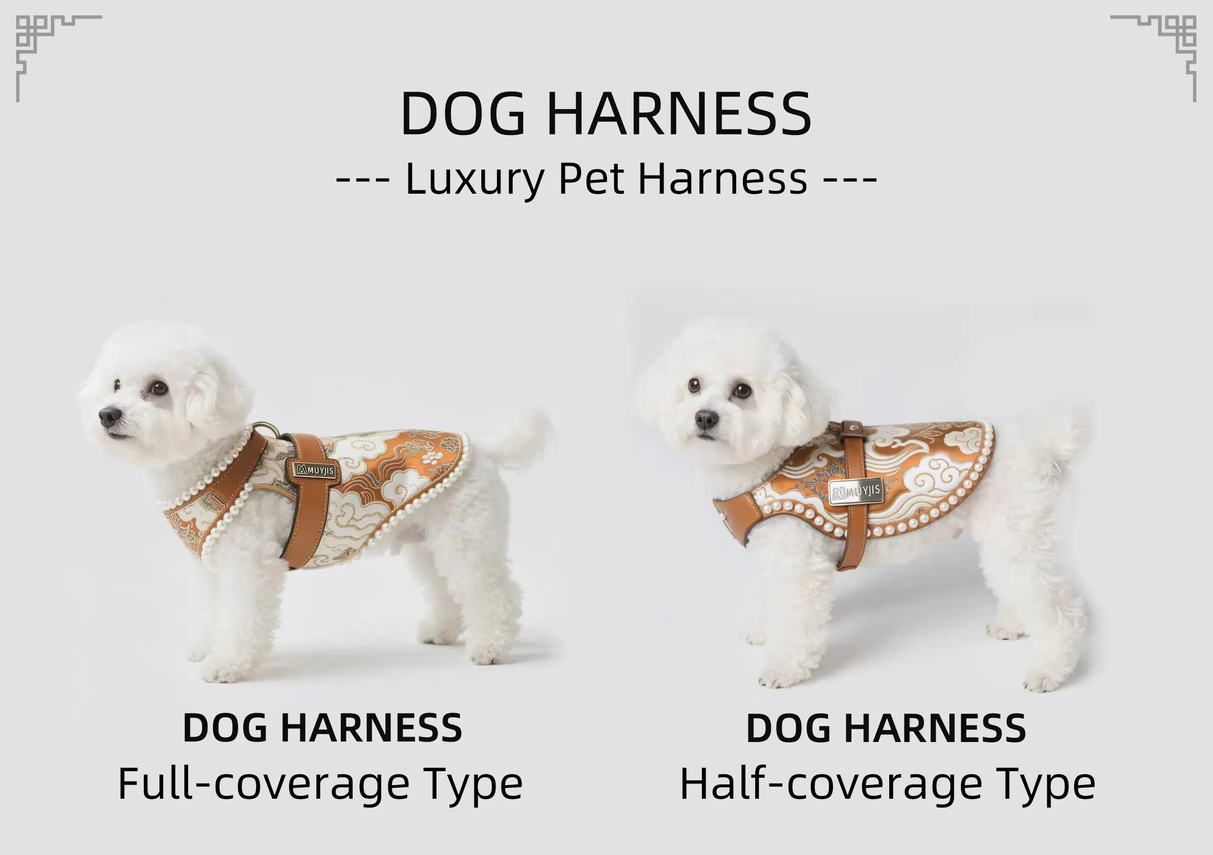 Customized Puppy Bichon Frise Pet Clothes Pets Walking Harness