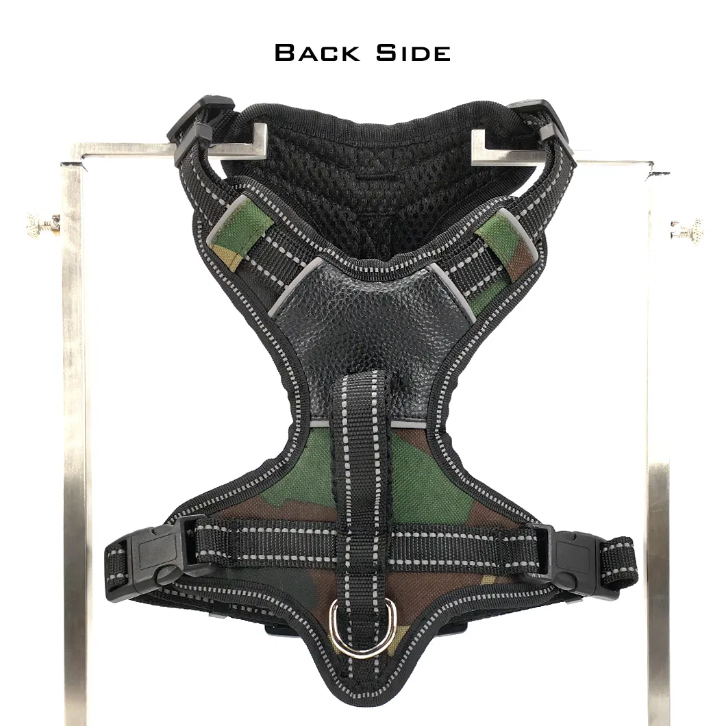 Camouflage Dog Harness Front
