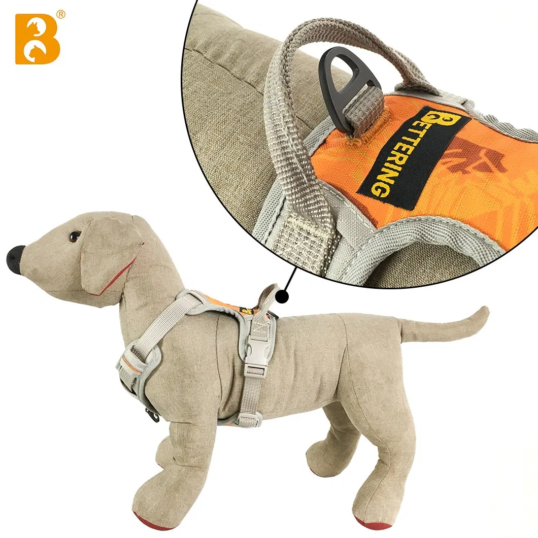 2024 Customized No Pulling Safety Dog Harness Vest Clothes Pet Products
