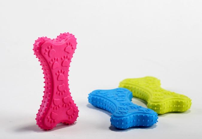 Pet Durable Shape Mouth Teeth Cleaning Dog Toys Tough Bone Chew Toys for Dogs Indestructible Pet Toy Accessories