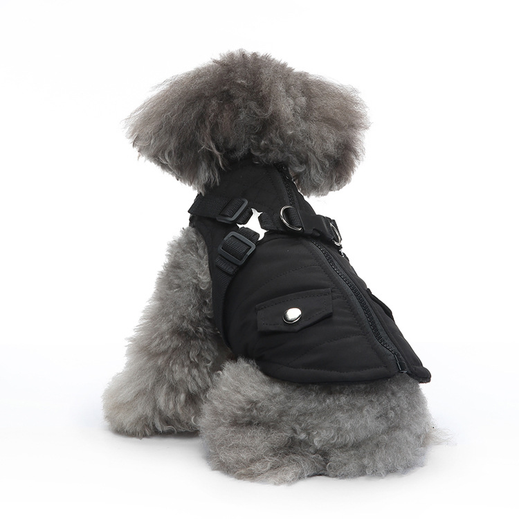 Soft Warm Fleece Jacket Weather Clothes Pet Apparel for Small Medium Dogs