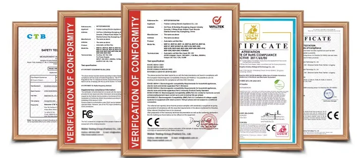 Product Certifications