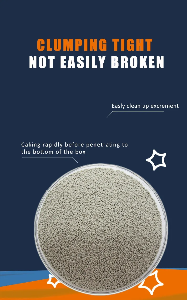 Spherical Cat Litter Detail