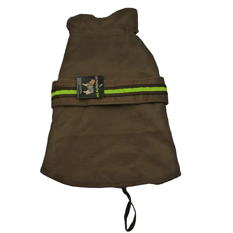 Waterproof Raincoat Safety LED Night Pet Clothes 5