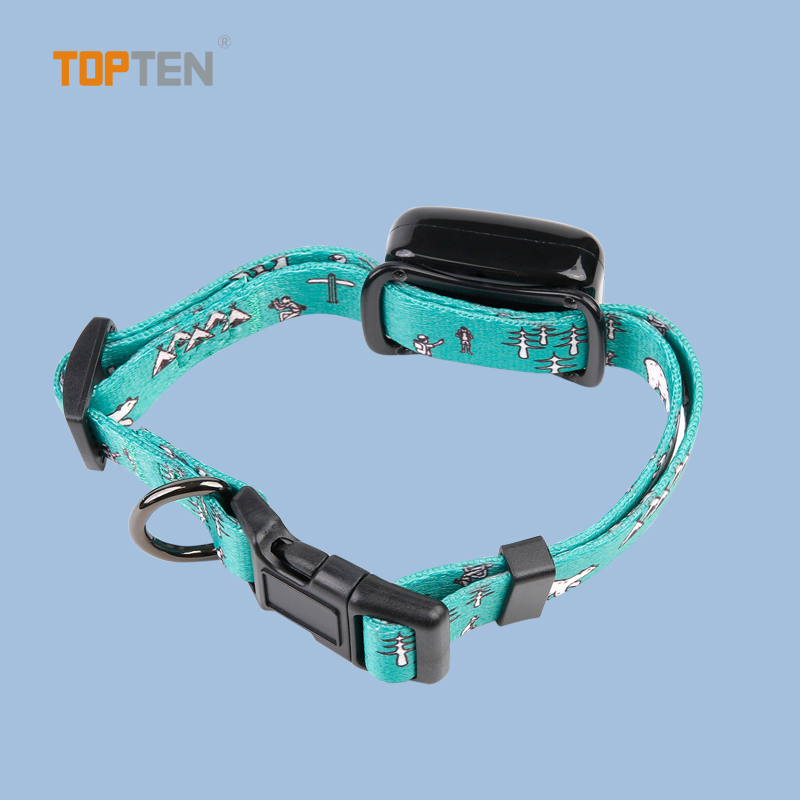 Waterproof Anti-Lost Device for Dogs and Cats, Smart GPS Tracking Locator, Pet Tracker Collar PT07-Wy