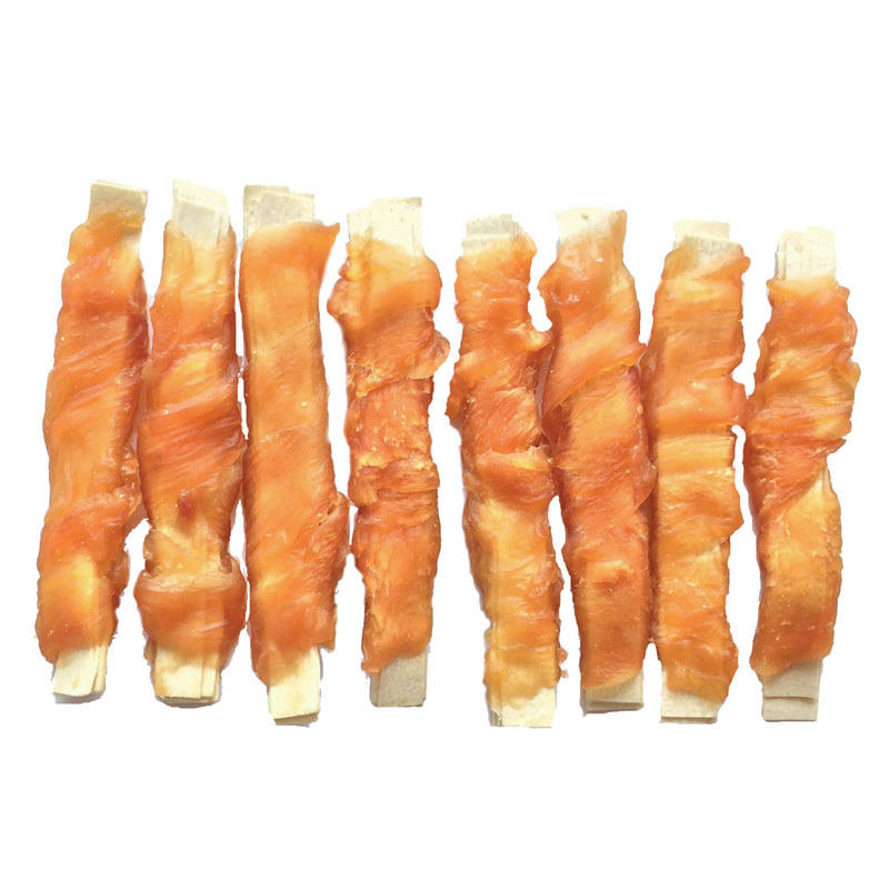 Pet Food Dental Treats Dog Food Duck Wraps Cod Strips Pet Supply