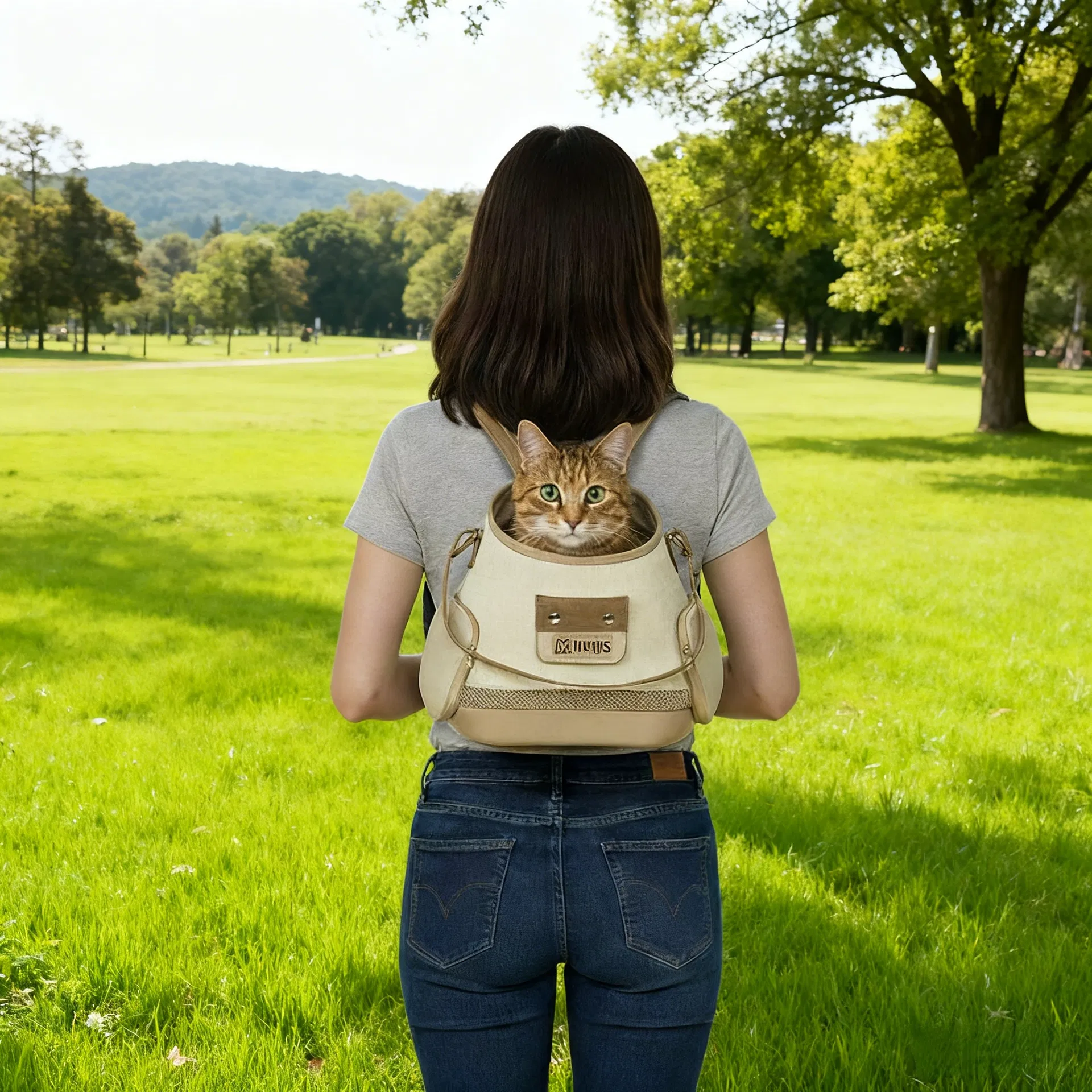 Stylish Travel-Friendly Pet Carrier