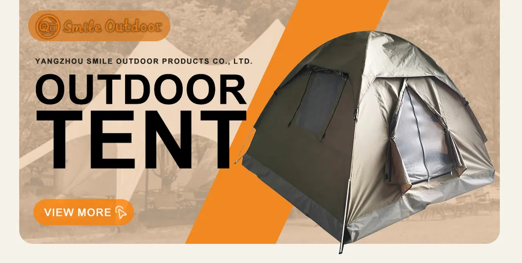 All-Weather Sunshade Camping Tent