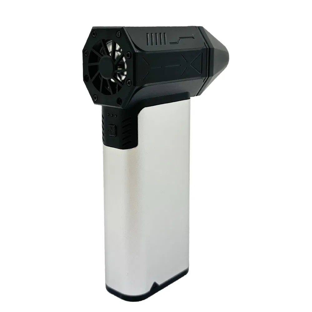 Portable Handheld Turbo Fan, 3 Gear Wind, Battery Operated, up to 12 Working Hours, 3 in 1 Hand Fan with Air Turbo Tech Cooling Fan for Outdoor Activities, Trav