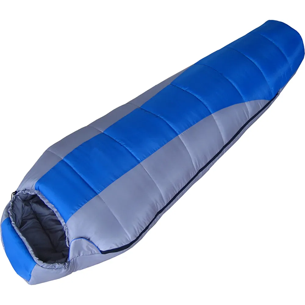 Versatile Blue and Rose Mummy Sleeping Bag for Adventures