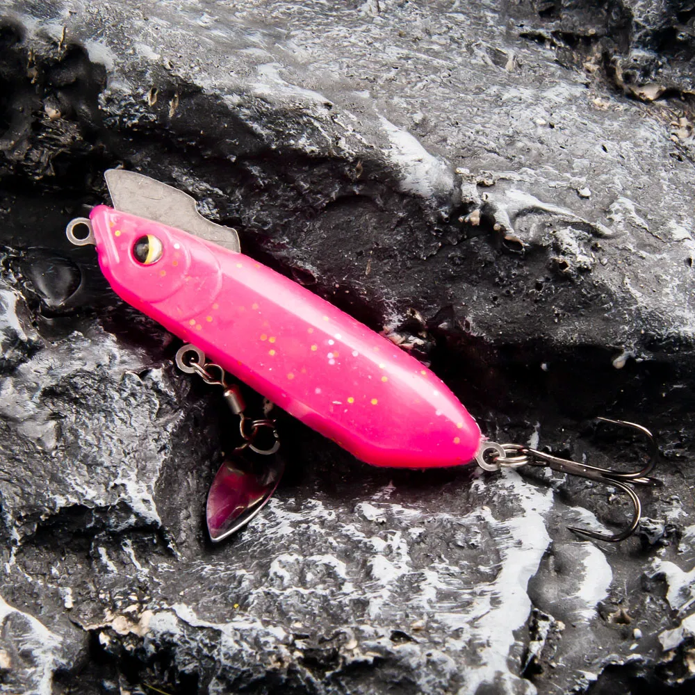 2.95in Sinking Vib Metal Bait Long Casting Fishing Vibe