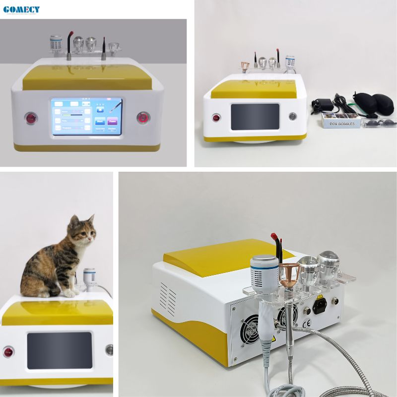 Smart Animal Therapy Device for Pets Muscle Repair Injury Recovery and Pain Relief Sessions