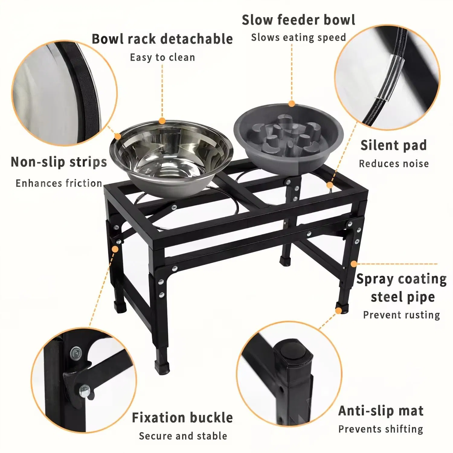 Pet Bowl Stand 6