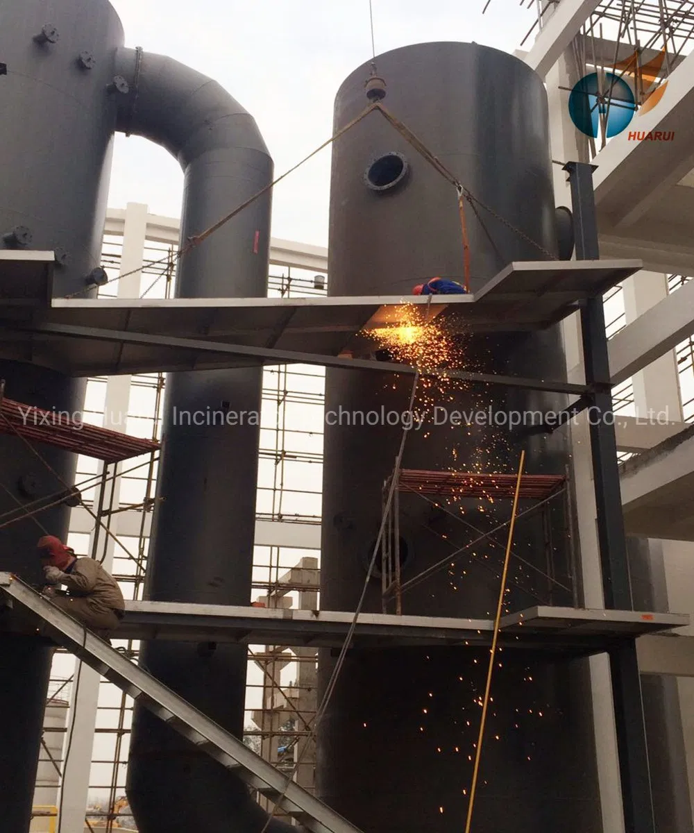 Liquid and Gas Garbage Incinerator Medical/Hospital Waste Management