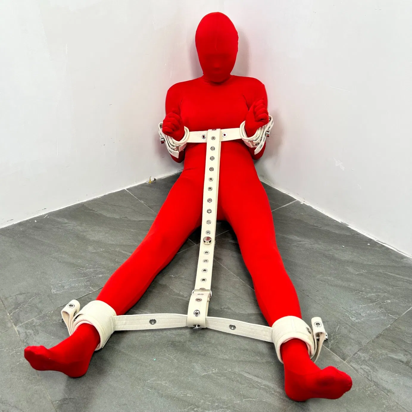 Hogtie Restraints Fashion Accessories for Bdsm Pet Play Fetish Feet Constrainting Kits Bondage Hand Cuffs Set