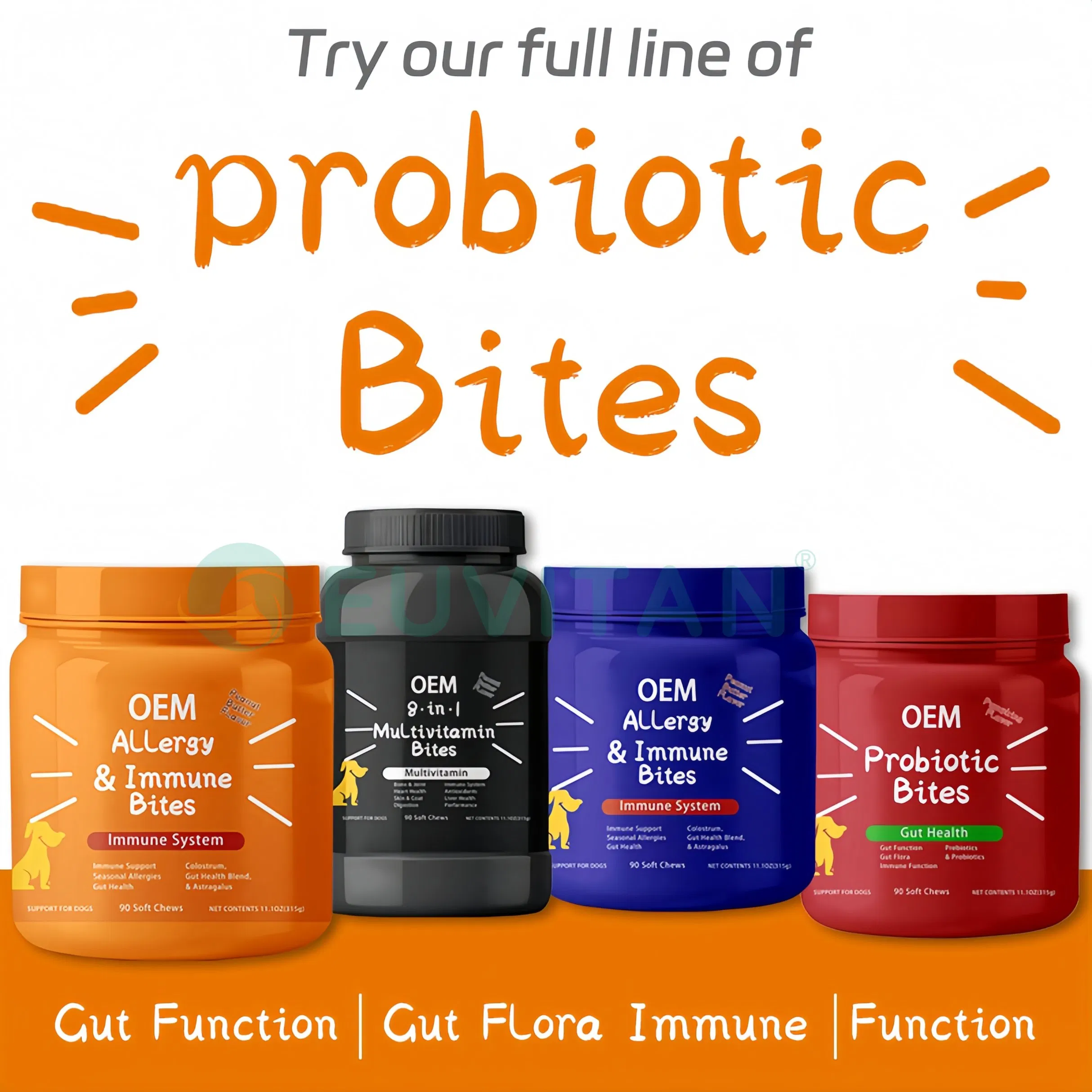 Dog Allergy Relief Itchy Skin and Itchy Ears Pet Health Care Supplement