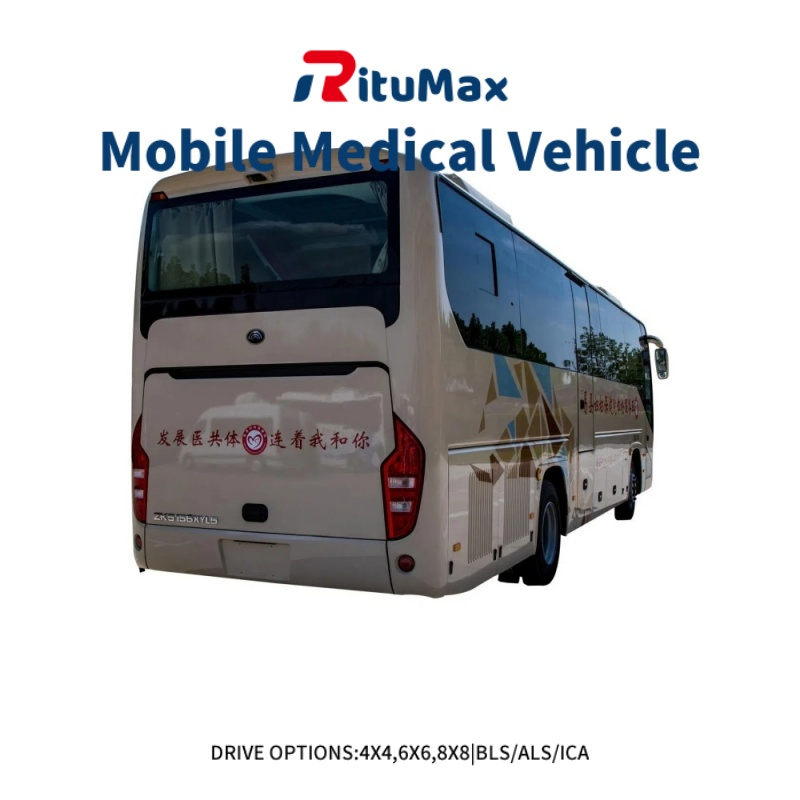 Dongfeng 4× 2/4× 4 Mobile Bus Medical Vehicle Mobile Veterinary Clinic with Pet Health Check and Imaging Zone