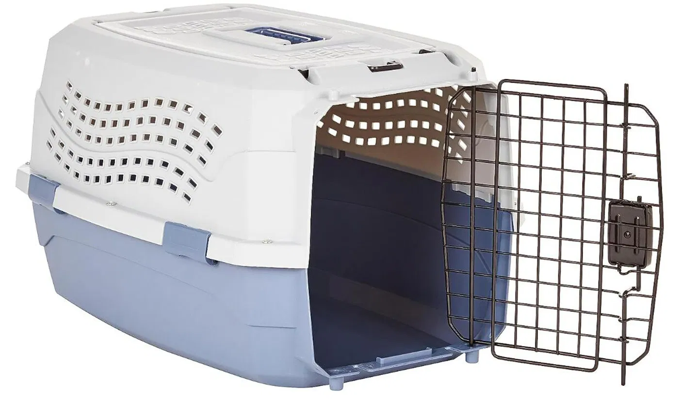 2-Door Top-Load Hard-Sided Pet Travel Carrier