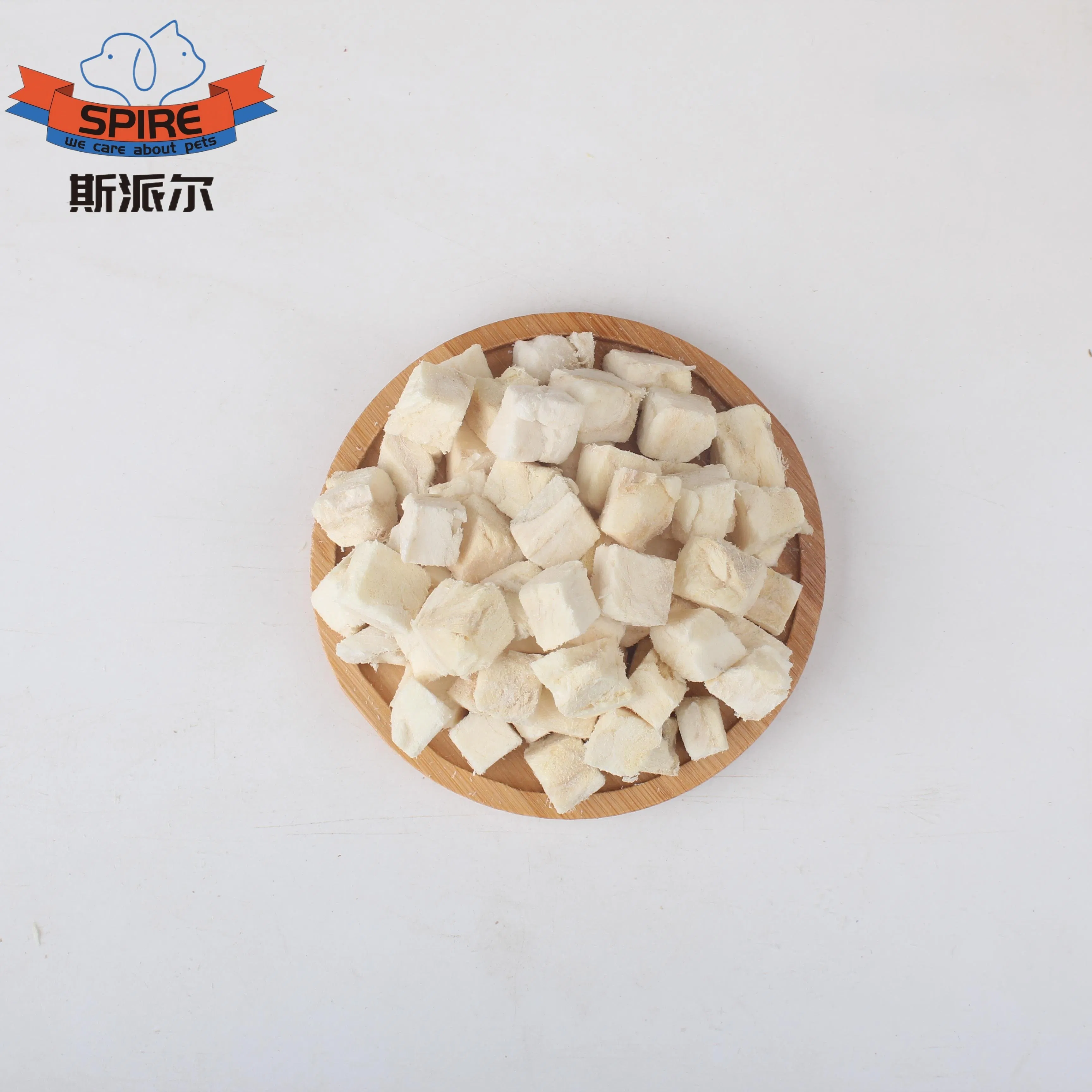 High Nutrition Cat Snack Pet Product Freeze-Dried Cod Cube for Training Reward