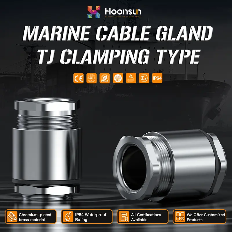 China IP68 UL Certified Marine Cable Gland TJ Clamping Type from China Suppliers and Factory for Harsh Environments Manufacturer, Factories