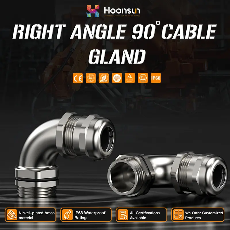 China IP68 Right Angle 90° Cable Gland - Corrosion-Resistant Cable Management by China Suppliers and Factory Supplier, Suppliers