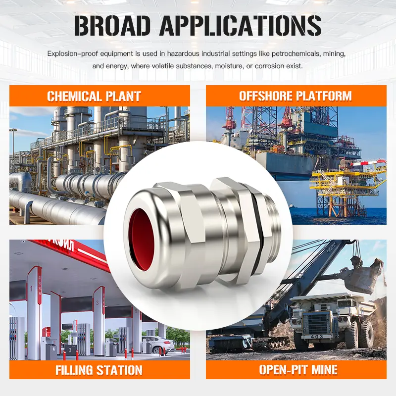 China Simple Armored Cable Gland Dual IP68 & UL Certified | Reliable Protection by China Suppliers & Factory Manufacturer, Supplier