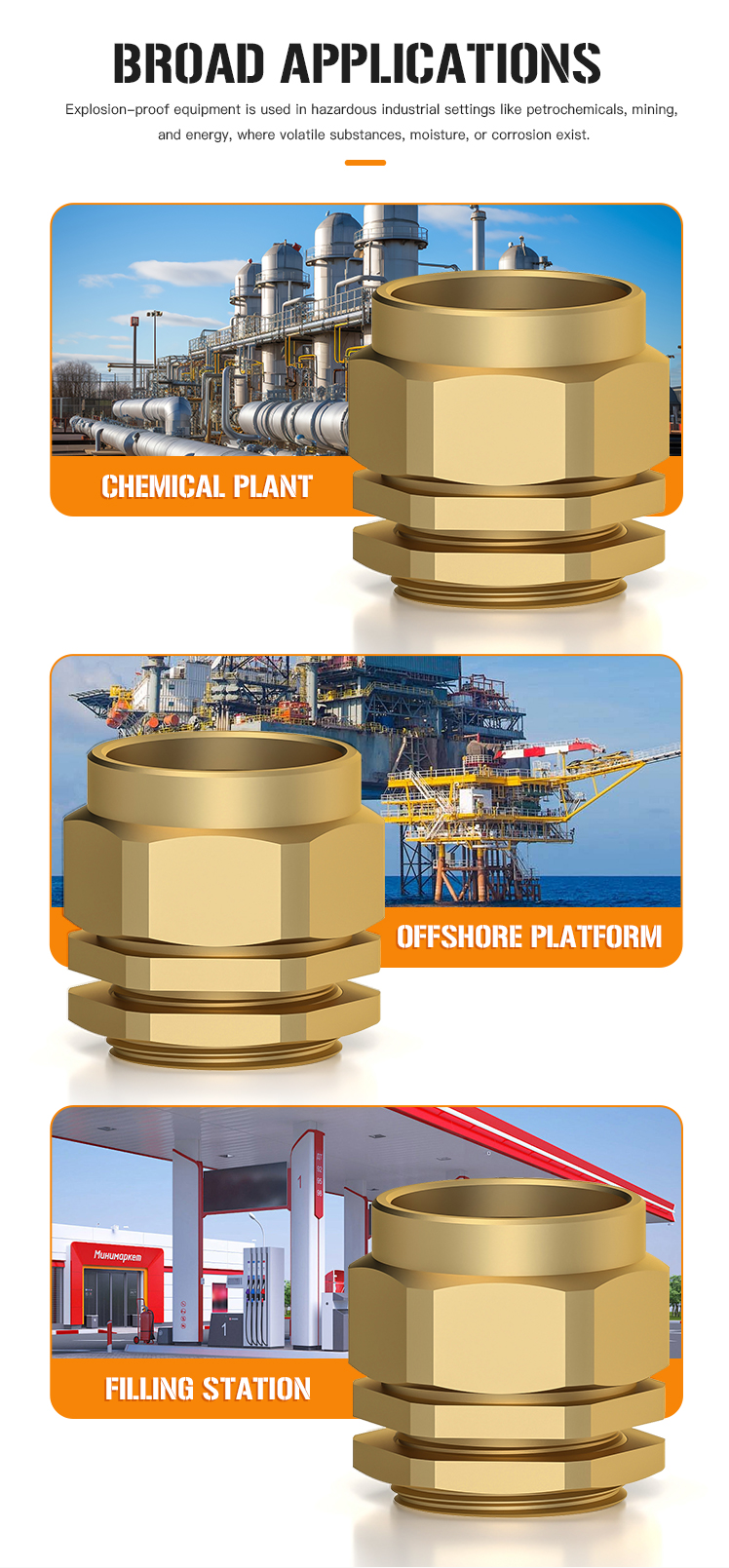 Industrial Cable Gland Design