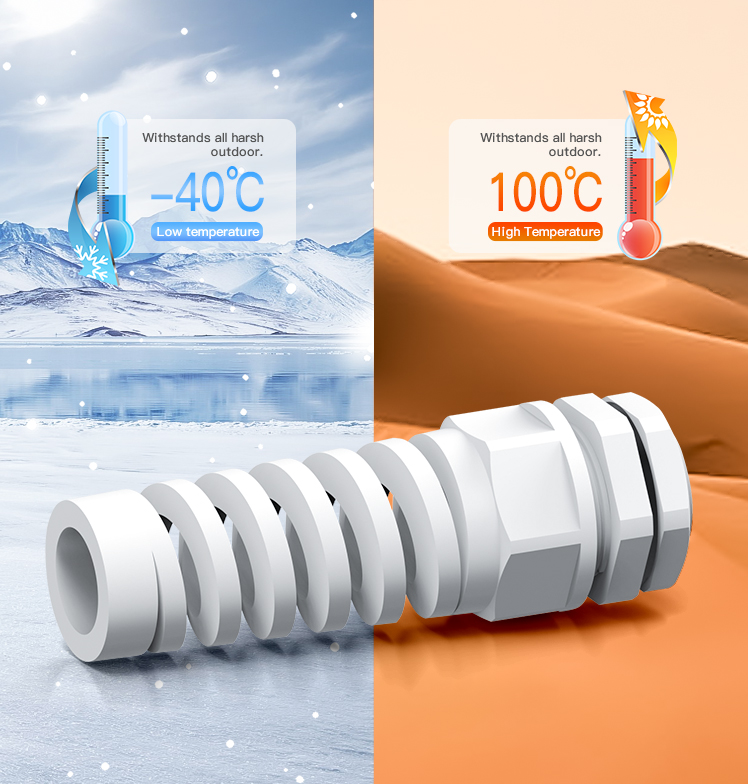 Nylon Anti-Bending Cable Gland 6