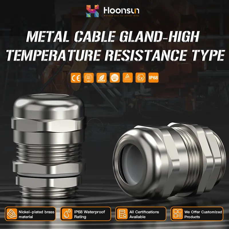 China NGS High Temperature Resistance Metal Cable Gland with UL and IP68 Manufacturer, Supplier