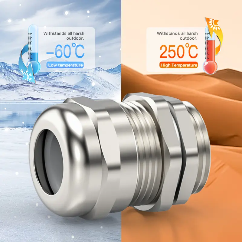 China NGS High Temperature Resistance Metal Cable Gland with UL and IP68 Manufacturer, Supplier