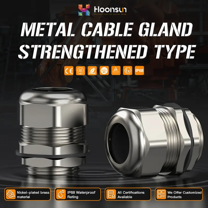China Metal Cable Gland Strengthened Type - UL & IP68 Certified | Reliable Connections from China Suppliers & Factory Manufacturer, Manufacturers