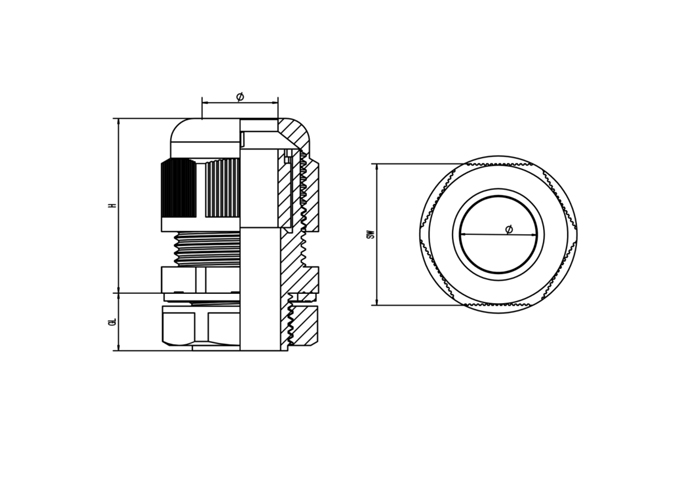 Nylon Cable Gland Parameters