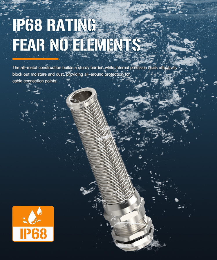 Metal Anti-Bending Cable Gland 7