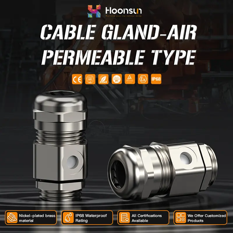 China Breathable Cable Gland Type IP68 & REACH Certified - Reliable China Suppliers & Factory Solutions Manufacturer, Supplier