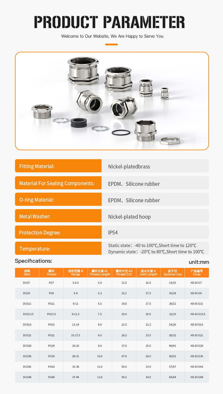 Single Compression Type Cable Gland 4