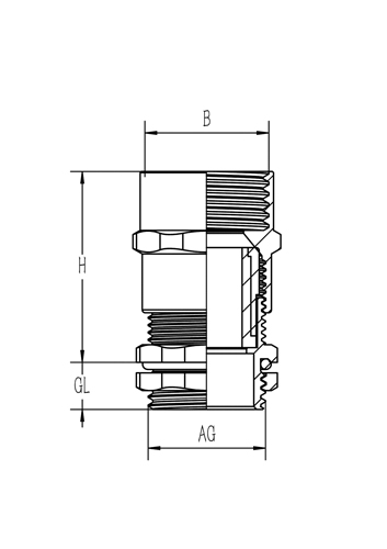 Metal Tubular Cable Gland Parameters