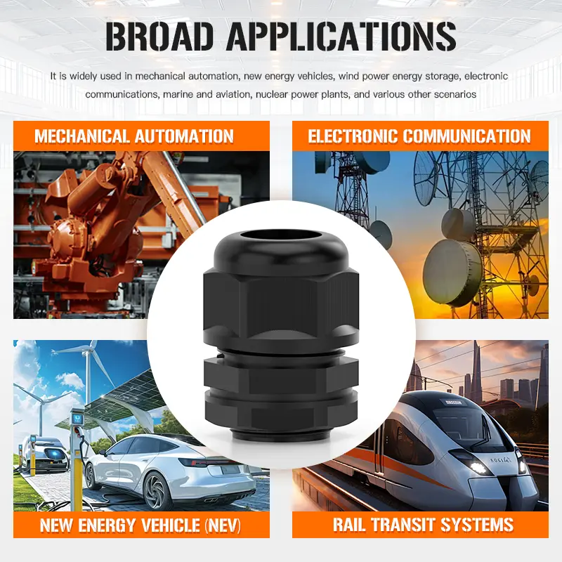 China Nylon Reinforced Cable Gland with UL and IP68 Manufacturer, Factories