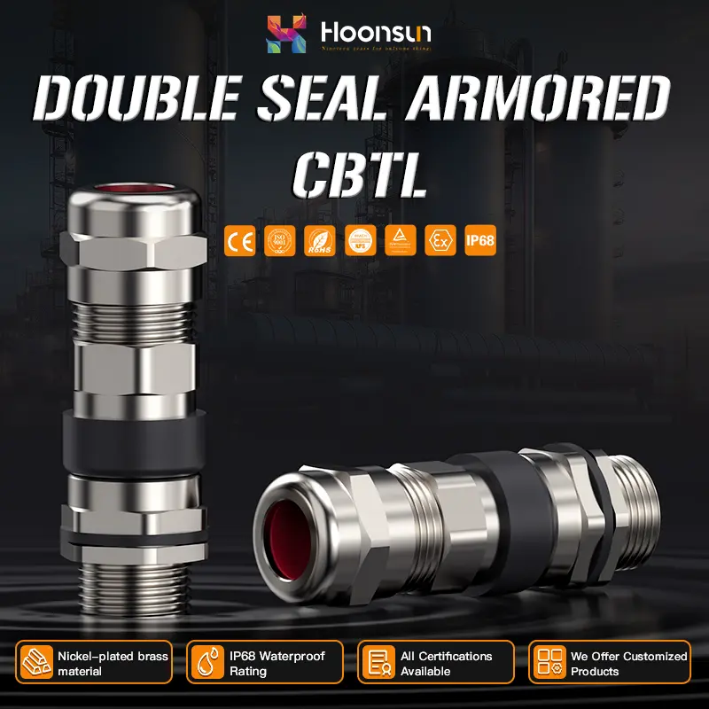 China Double-Sealed Armored Explosion-Proof Cable Gland - IP68, UL Certified | China Suppliers & Factory Suppliers, Factories