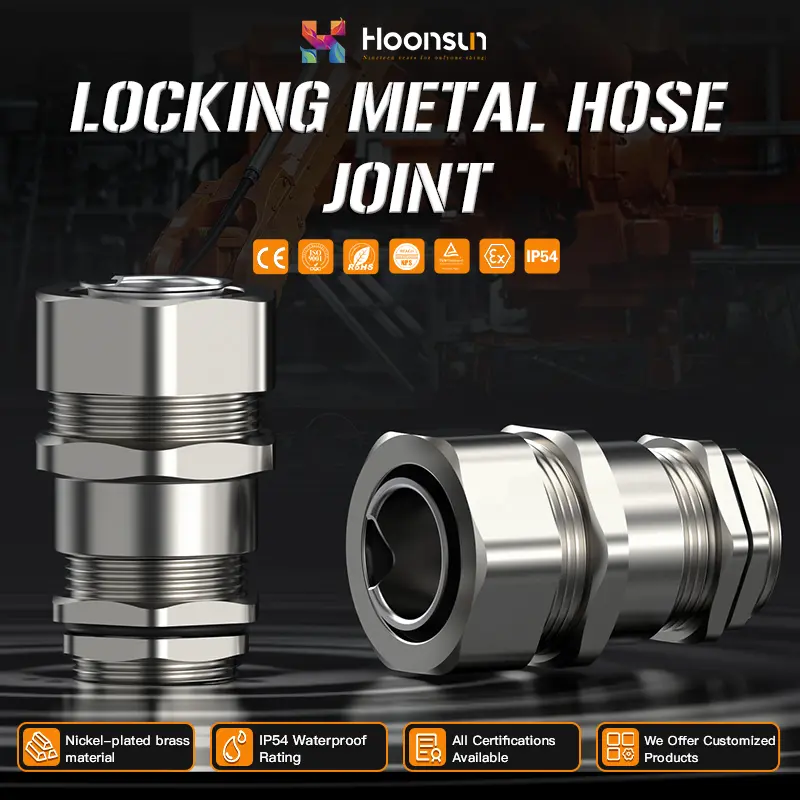 China 304/316L Stainless Steel Hose Cable Gland - Reliable Supplier & Factory for Waterproof Electrical Connections