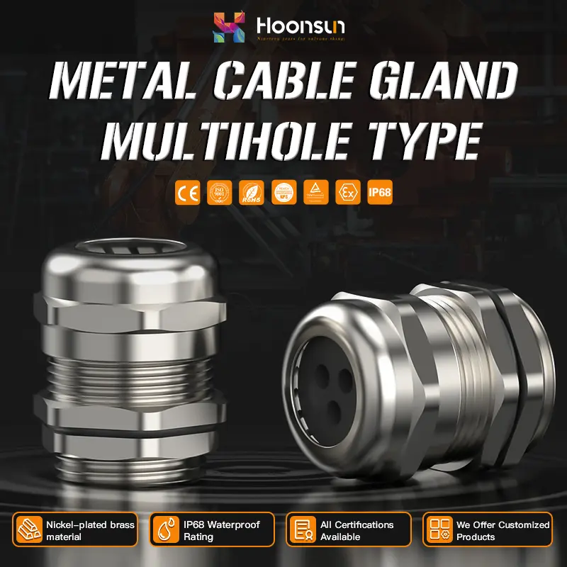China Durable Metal Multi-Hole Cable Gland with IP68, UL Certification - China Suppliers & Factory oplossing Suppliers, Factory