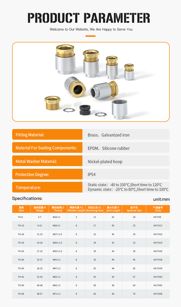 Stainless Steel Cable Gland