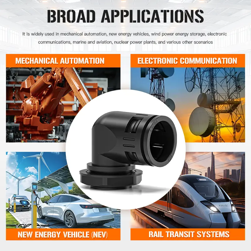 China Right Angle Union for Flexible Pipe with UL and IP68 Supplier, Factories