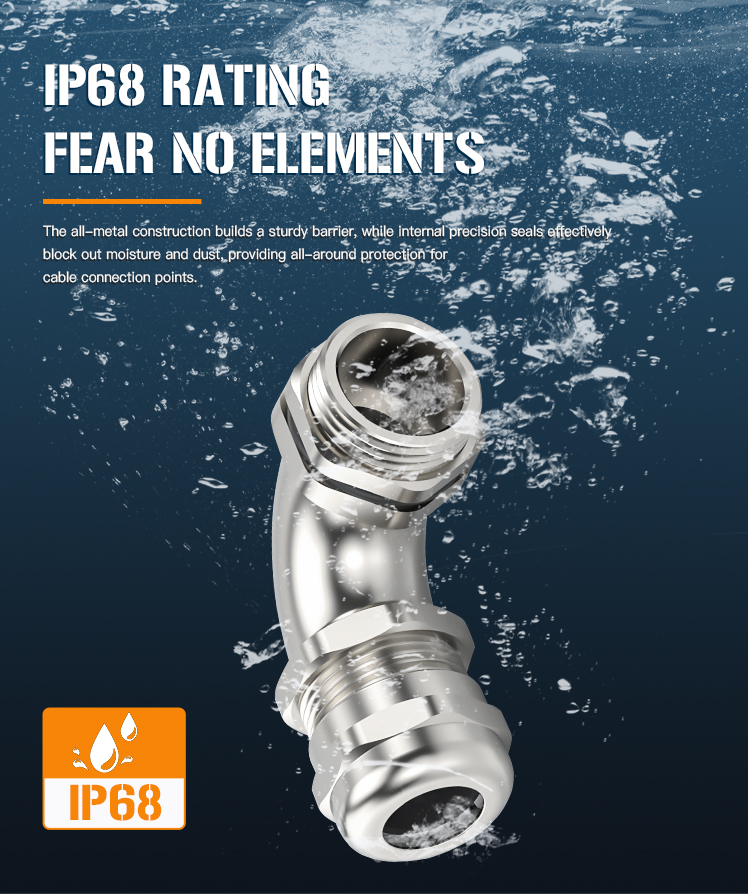 Right Angle Cable Gland Detail 7