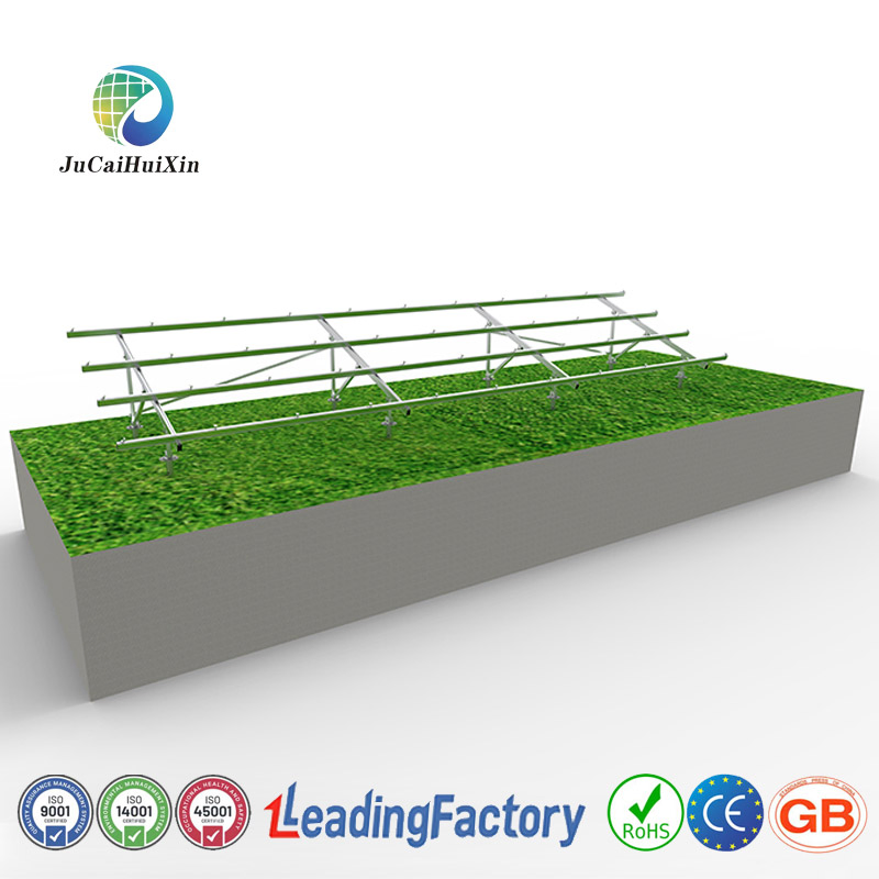 Jchx Dual-Pile Carbon Steel Ground Solar Panel Support for Solar Panels