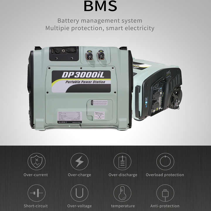 3000W Energy Storage System 12V 24V UPS Solar Portable Generator Portable Power Station