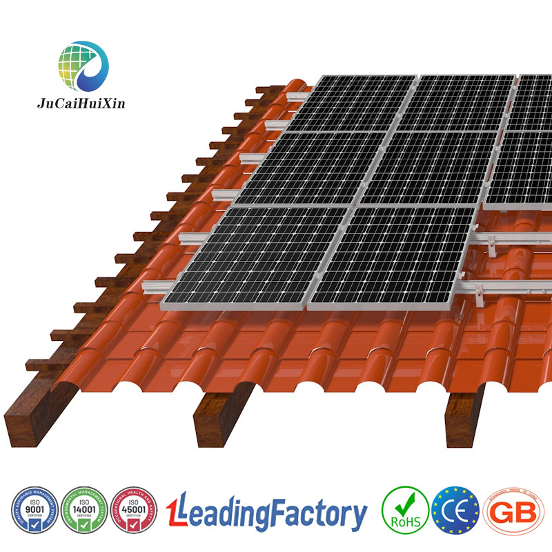 Jchx Solar Ground Mounting System Solar Energy Plant