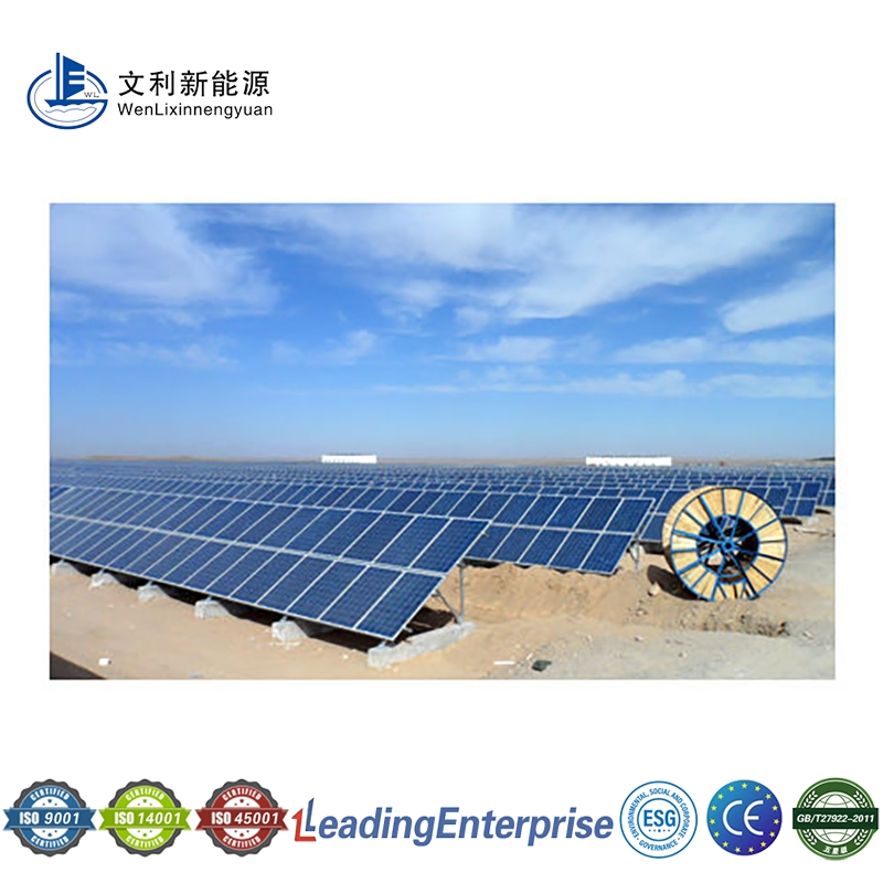 Durable Ground Solar Mounting Structure for PV Panels