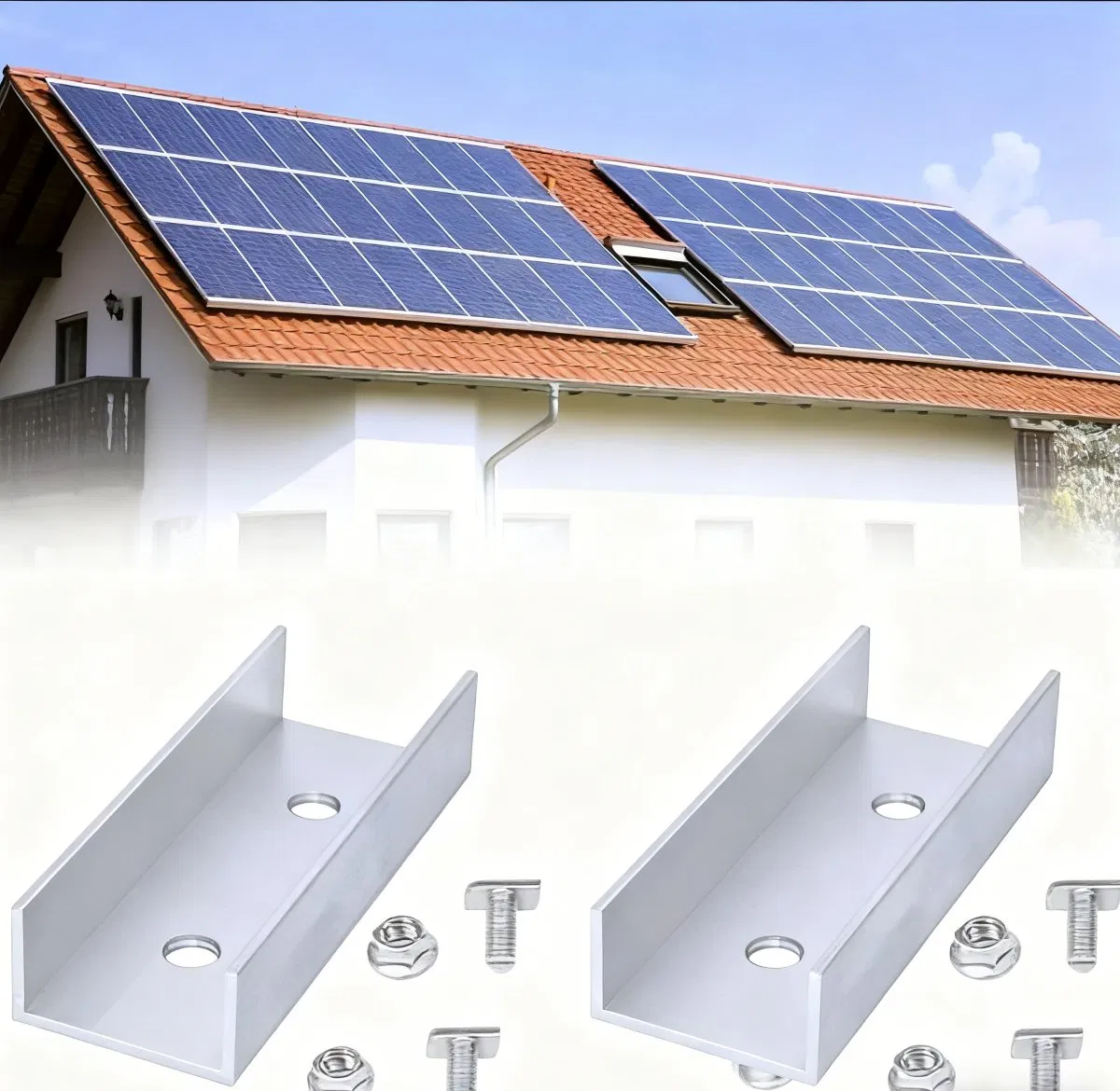 Dwin Custom Wholesale Steel Roof Solar Mounting Structure