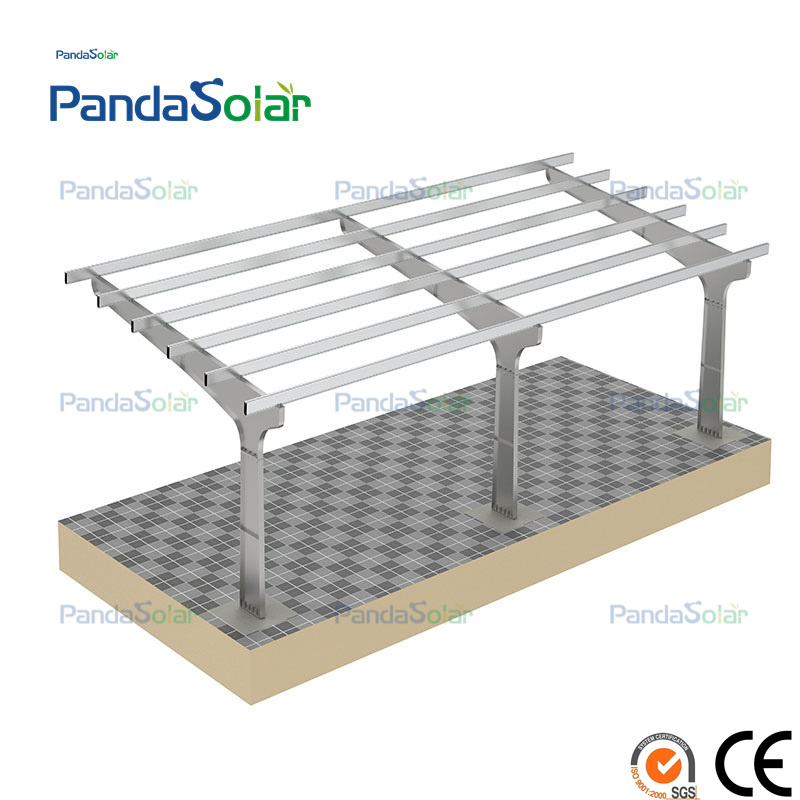 Wholesale Carbon Steel Solar Energy Carport Mounting System PV Parking Structure